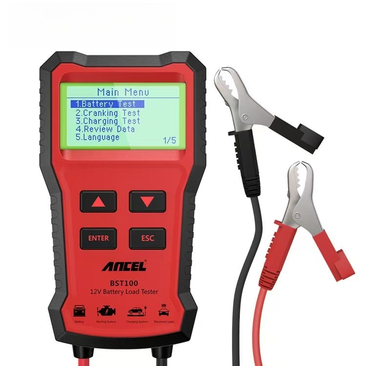 Car Battery Load Tester Digital Cranking - HOT ANCEL BST100 Araç Akü Test