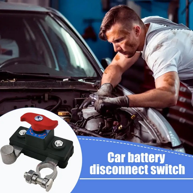 Battery Disconnect Switch Master Cut Off - 12V 24V Çift Voltajlı Akü Ana