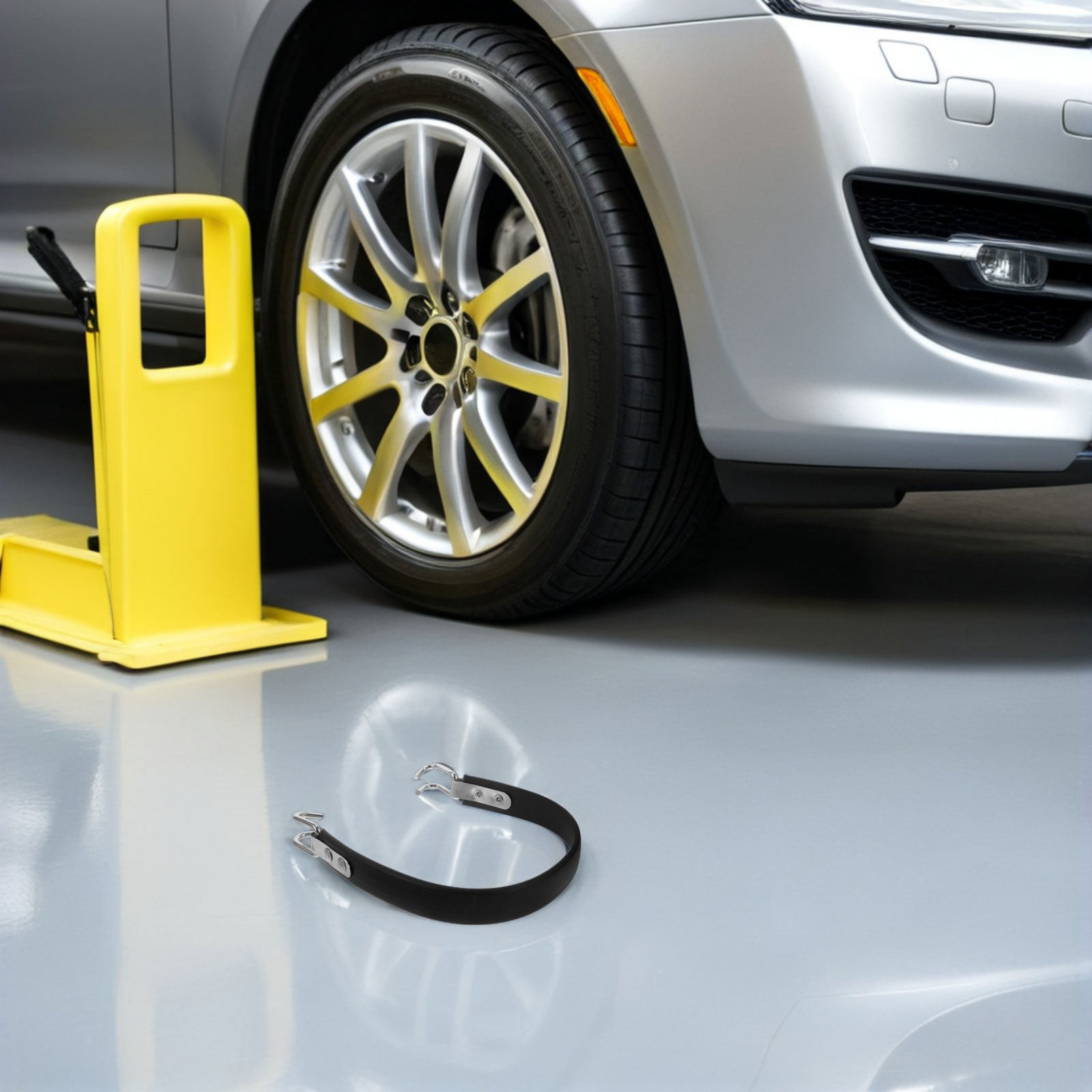 Battery Carry Strap Lifter Heavy Duty - 2 Adet Metal Akü Taşıma Kayışı,