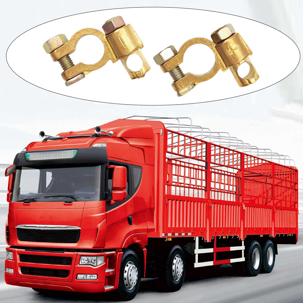 Battery Terminal Clamps Quick Release Brass - 12V Pozitif Akü Terminali Konnektörleri Kelepçeleri