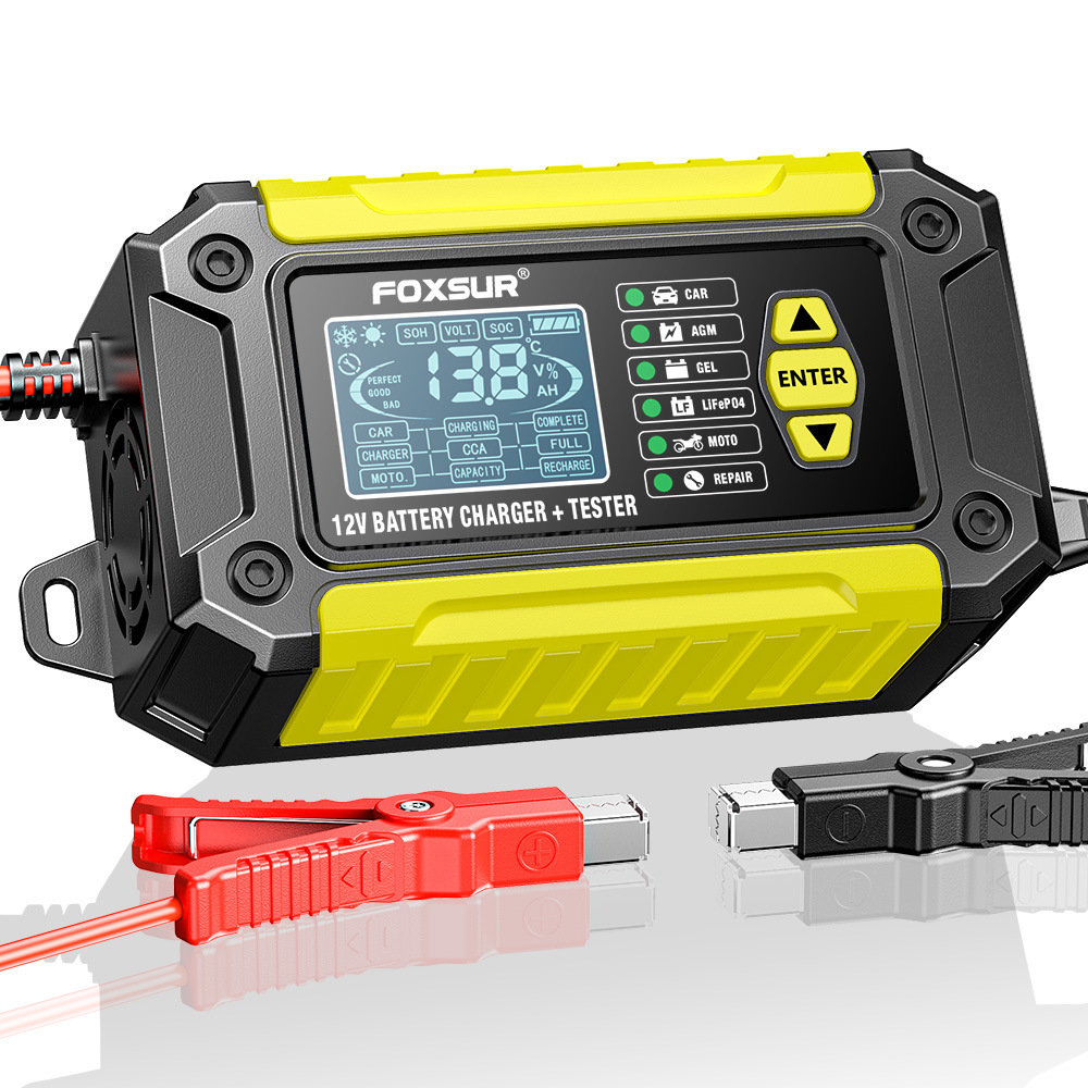 Lifepo4 Battery Charger Smart Automatic - 2 in 1 Akıllı Araç Akü