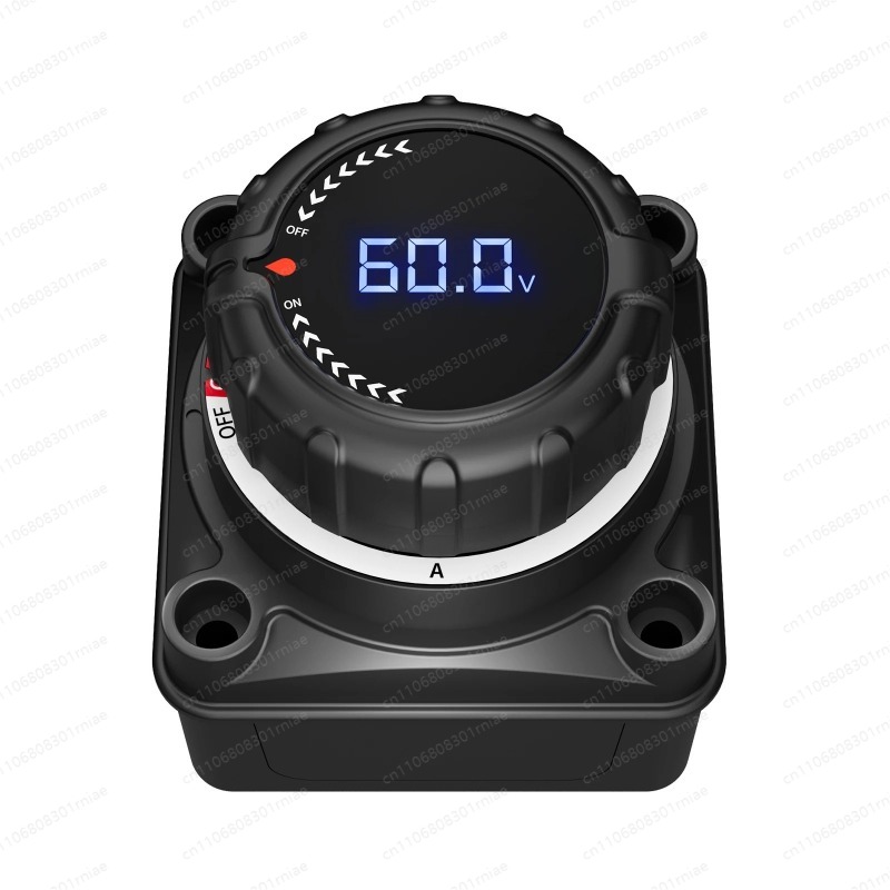 Battery Disconnect Switch Master Cut Off - Araba ve kamyonlar için voltmetreli varış