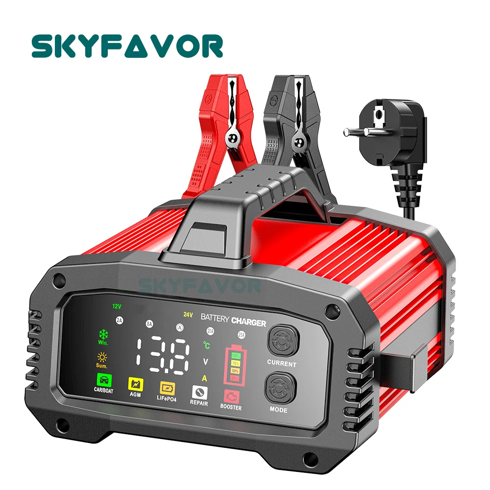 Akıllı Otomatik 12V 24V Akü Şa - Lifepo4 Battery Charger Smart Automatic incelemesi ve fiyatı