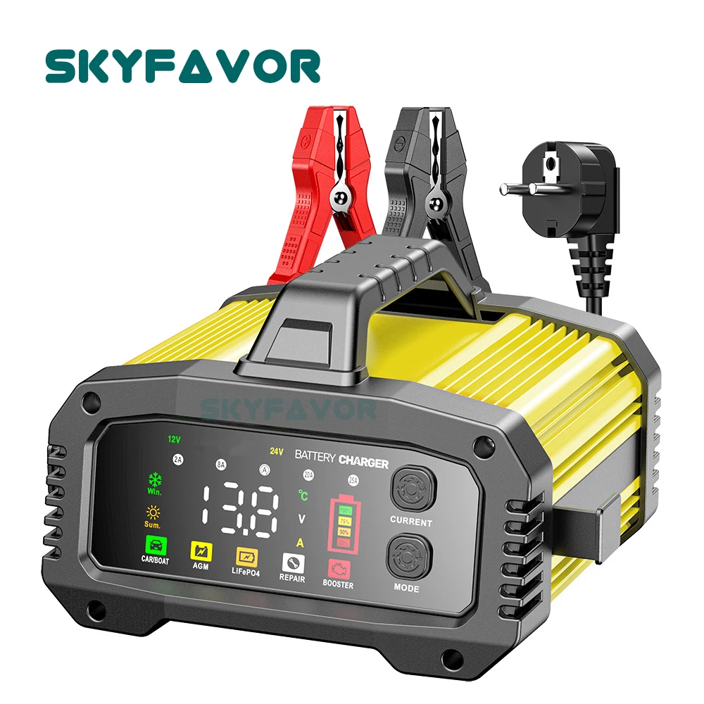 Akıllı Otomatik 12V 24V Akü Şa - Lifepo4 Battery Charger Smart Automatic incelemesi ve fiyatı