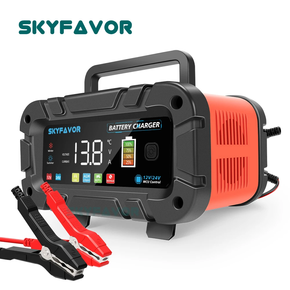 Otomatik Akıllı 12V 24V Akü Şa - Smart Car Battery Charger 12V 24V 20A incelemesi ve fiyatı