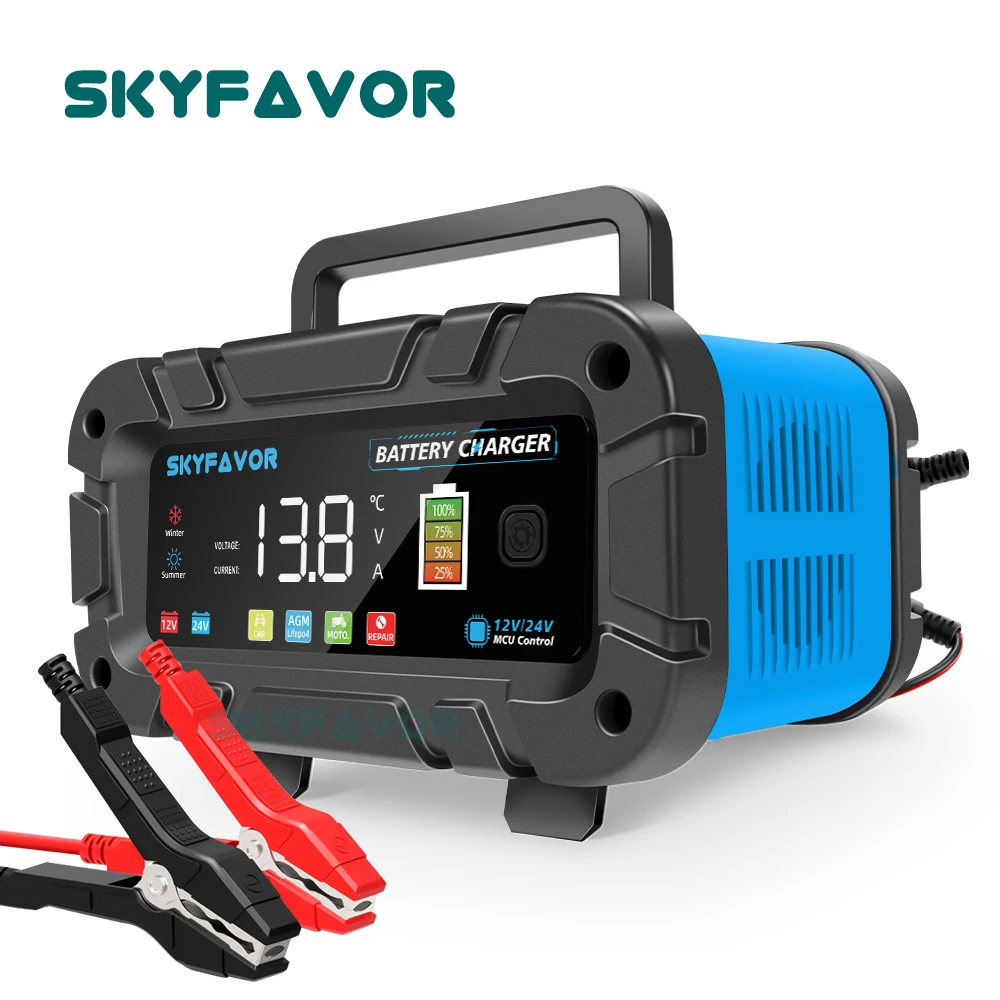Otomatik Akıllı 12V 24V Akü Şa - Smart Car Battery Charger 12V 24V 20A incelemesi ve fiyatı