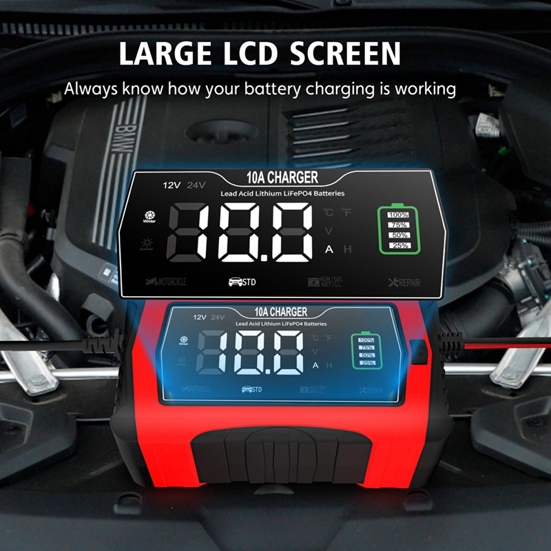 Lityum LiFePO4 JEL Kurşun-Asit - Lifepo4 Battery Charger Smart Automatic incelemesi ve fiyatı