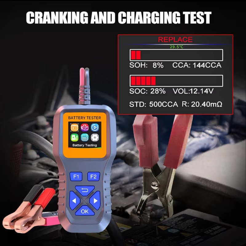 K1S Araç Aküsü Test Cihazı, 12 - Alternator Tester Digital Diagnostic Tool incelemesi ve fiyatı
