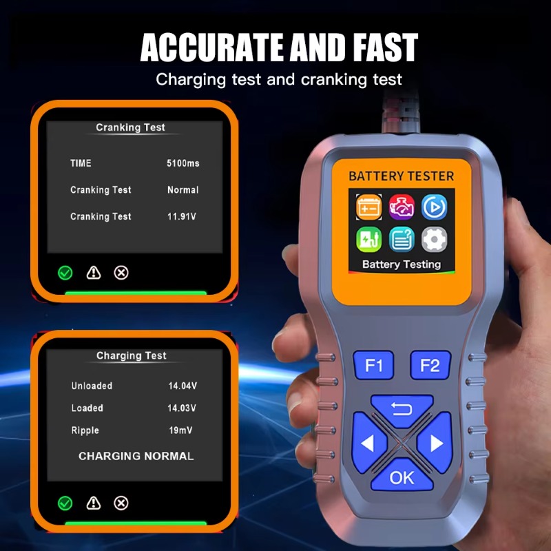 K1S Araç Aküsü Test Cihazı, 12 - Alternator Tester Digital Diagnostic Tool incelemesi ve fiyatı