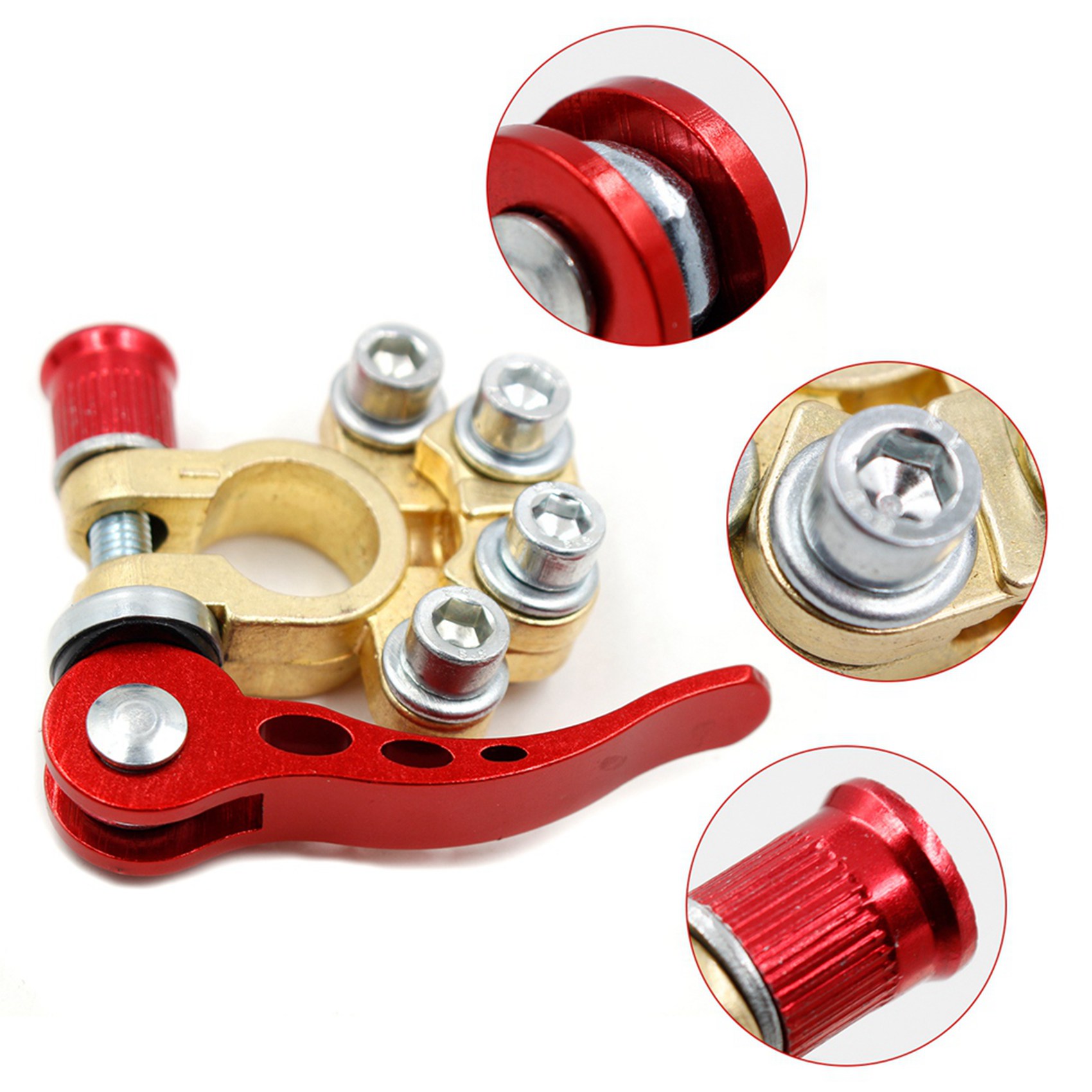 Classy-4X Hızlı Çıkartılabilir - Battery Terminal Clamps Quick Release Brass incelemesi ve fiyatı
