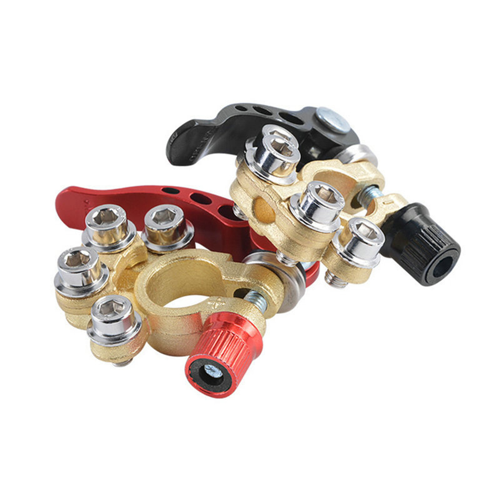12V Pozitif ve Negatif Kablo K - Battery Terminal Clamps Quick Release Brass incelemesi ve fiyatı