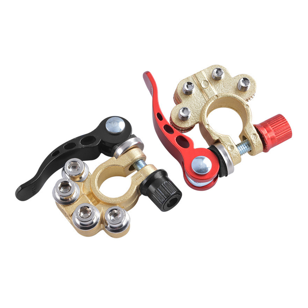 12V Pozitif ve Negatif Kablo K - Battery Terminal Clamps Quick Release Brass incelemesi ve fiyatı