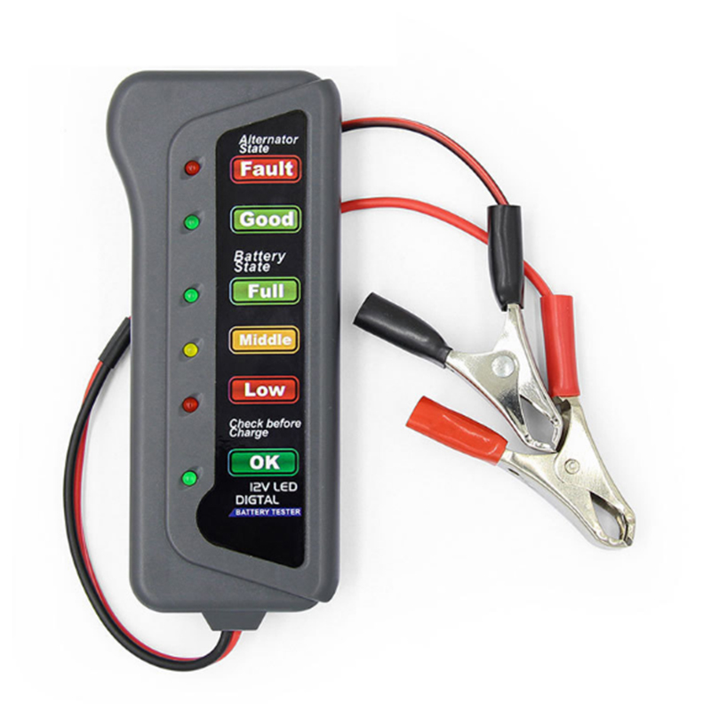 12V araba pil test cihazı diji - Alternator Tester Digital Diagnostic Tool incelemesi ve fiyatı