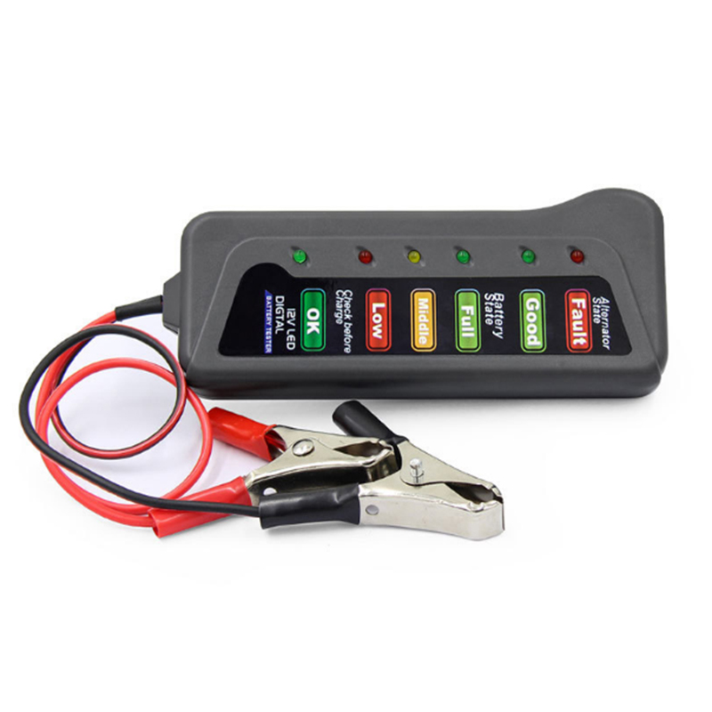 12V araba pil test cihazı diji - Alternator Tester Digital Diagnostic Tool incelemesi ve fiyatı
