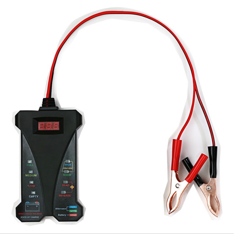 Sıcak satış 12V akıllı araç LE - Alternator Tester Digital Diagnostic Tool incelemesi ve fiyatı