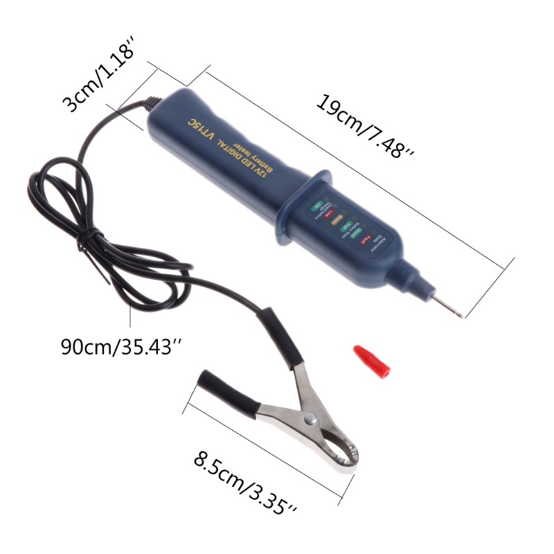 Mini 12 V Araç Akü Test Cihazı - Alternator Tester Digital Diagnostic Tool incelemesi ve fiyatı