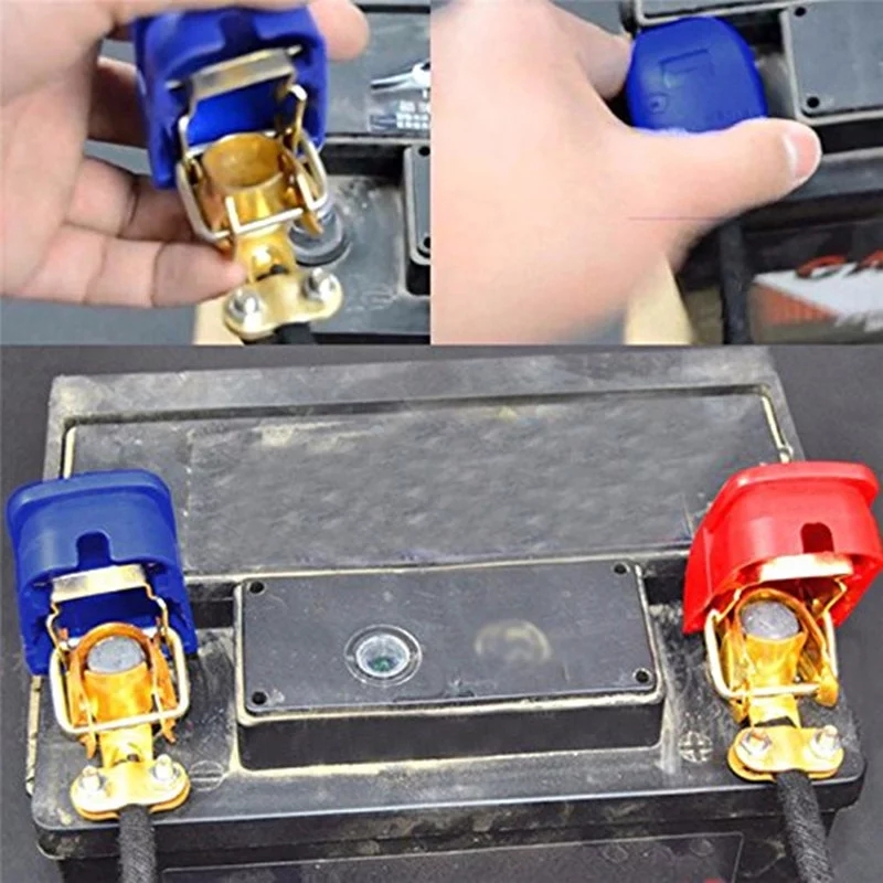 Evrensel 1 Çift 12V Hızlı Çıka - Battery Terminal Clamps Quick Release Brass incelemesi ve fiyatı