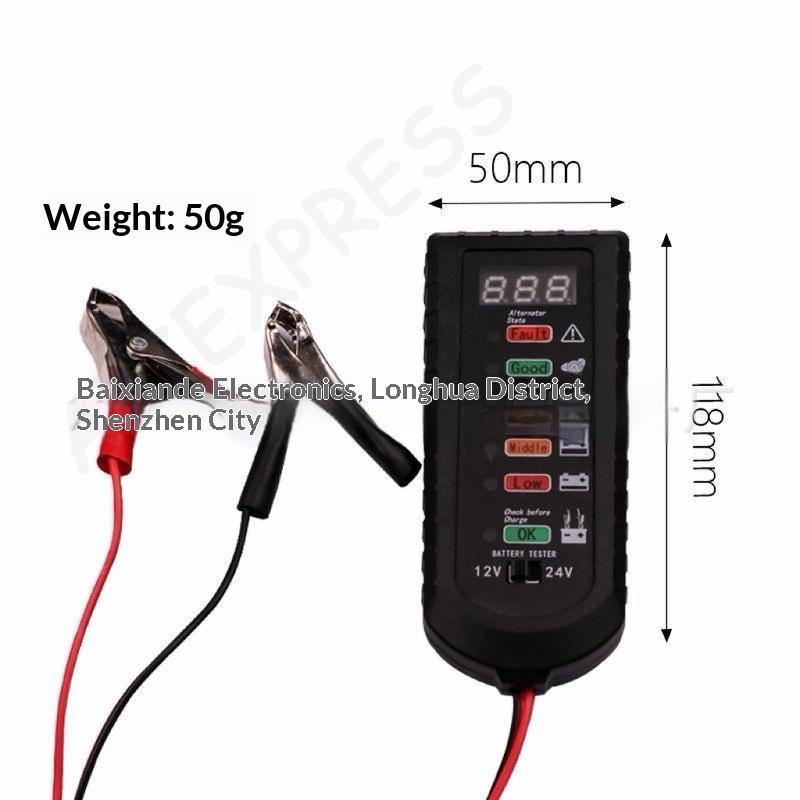 [G]Mini 12V Araç Aküsü Test Ci - Alternator Tester Digital Diagnostic Tool incelemesi ve fiyatı