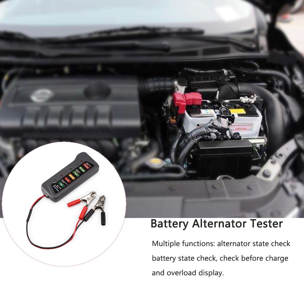 12 V Araç Akü Test Cihazı Diji - Alternator Tester Digital Diagnostic Tool incelemesi ve fiyatı