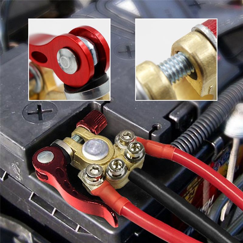 2X 12V 24V akü terminalleri ke - Battery Terminal Clamps Quick Release Brass incelemesi ve fiyatı