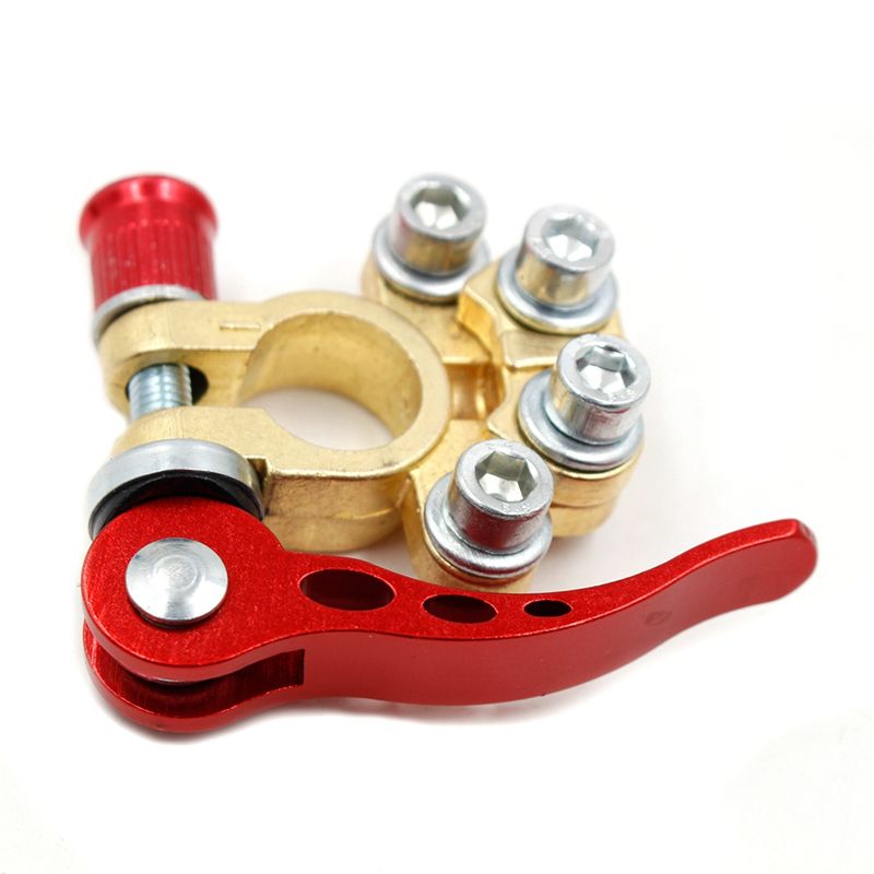 2X 12V 24V akü terminalleri ke - Battery Terminal Clamps Quick Release Brass incelemesi ve fiyatı