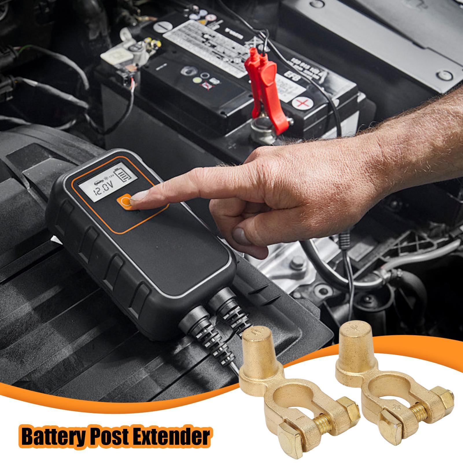 1 Çift Araba Pozitif Negatif A - Battery Terminal Clamps Quick Release Brass incelemesi ve fiyatı