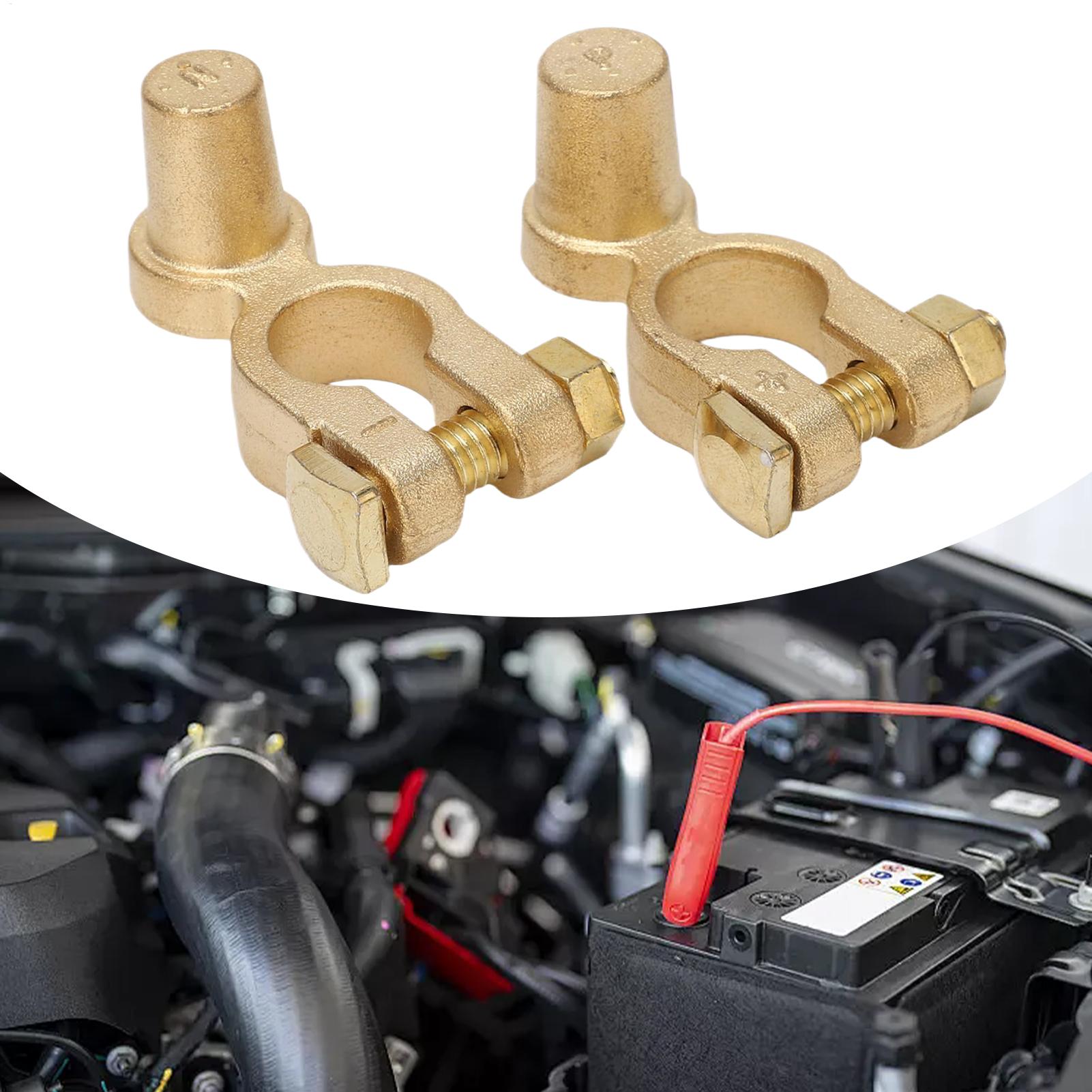1 Çift Araba Pozitif Negatif A - Battery Terminal Clamps Quick Release Brass incelemesi ve fiyatı