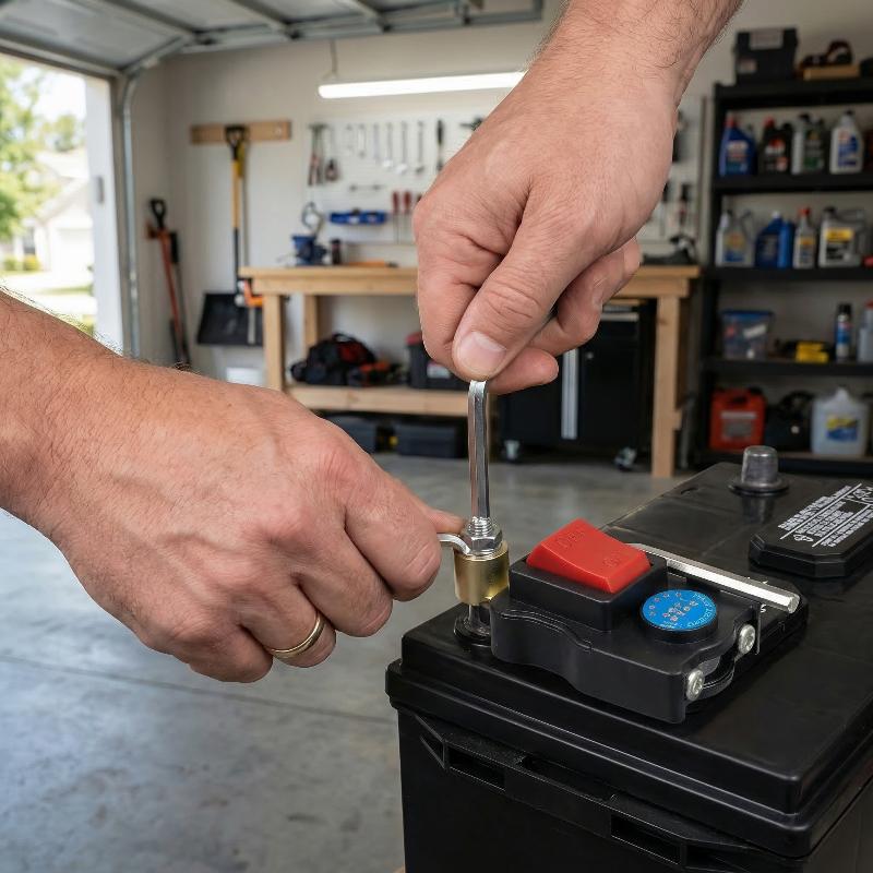 Dijital Voltaj Göstergeli Araç - Battery Disconnect Switch Master Cut Off incelemesi ve fiyatı