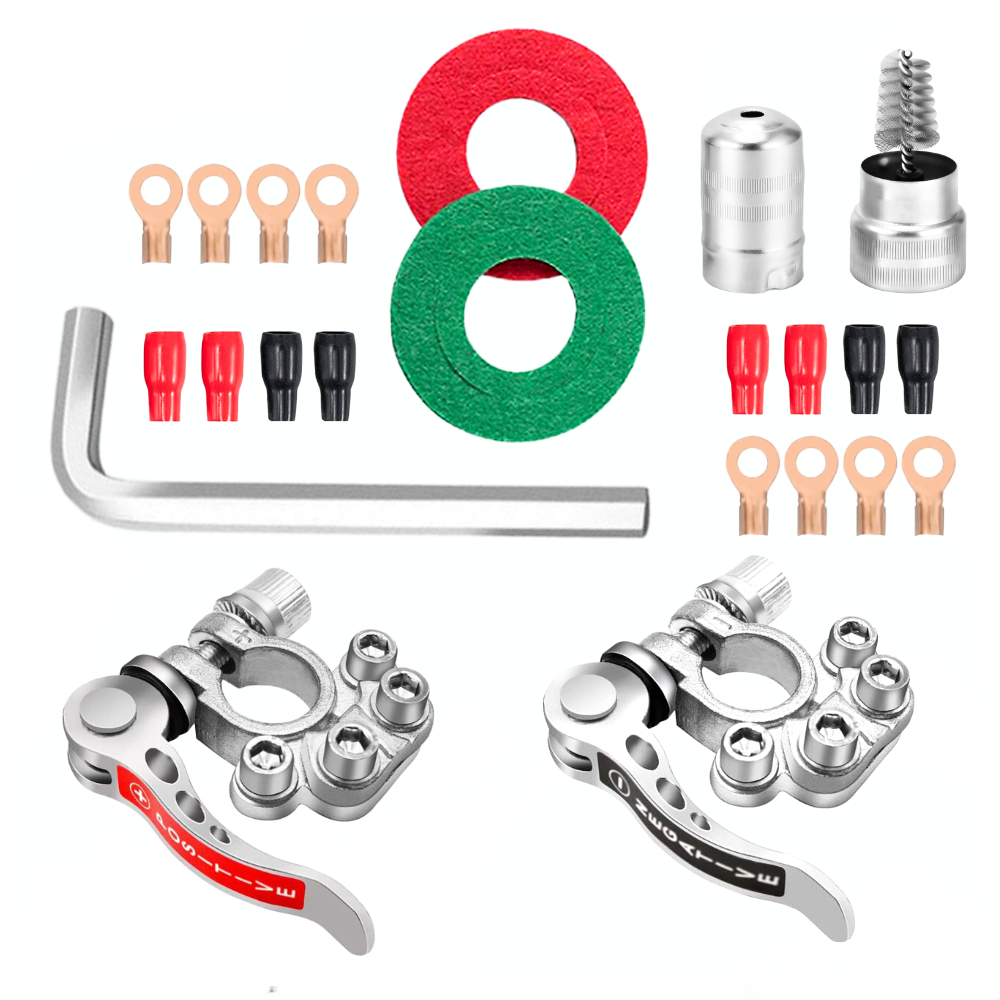 Araba akü terminali hızlı bıra - Battery Terminal Clamps Quick Release Brass incelemesi ve fiyatı