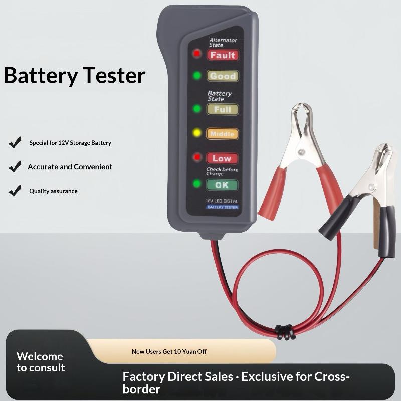 【CMO】Mini 12V Araç Aküsü Test  - Alternator Tester Digital Diagnostic Tool incelemesi ve fiyatı