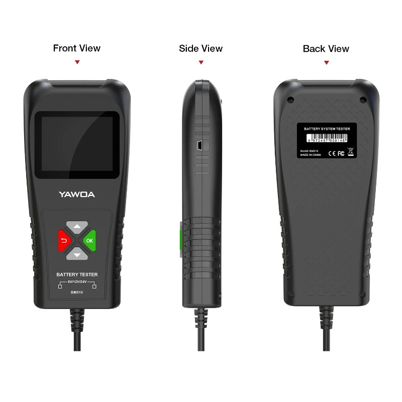 Araba Akü Test Cihazı 3'ü 1 ar - Car Battery Load Tester Digital Cranking incelemesi ve fiyatı