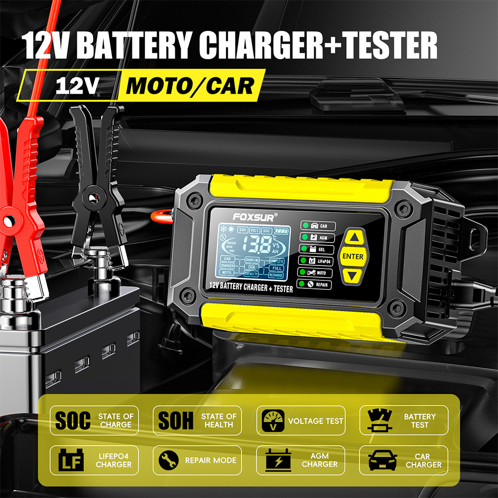 2 in 1 Akıllı Araç Akü Şarj Si - Lifepo4 Battery Charger Smart Automatic incelemesi ve fiyatı
