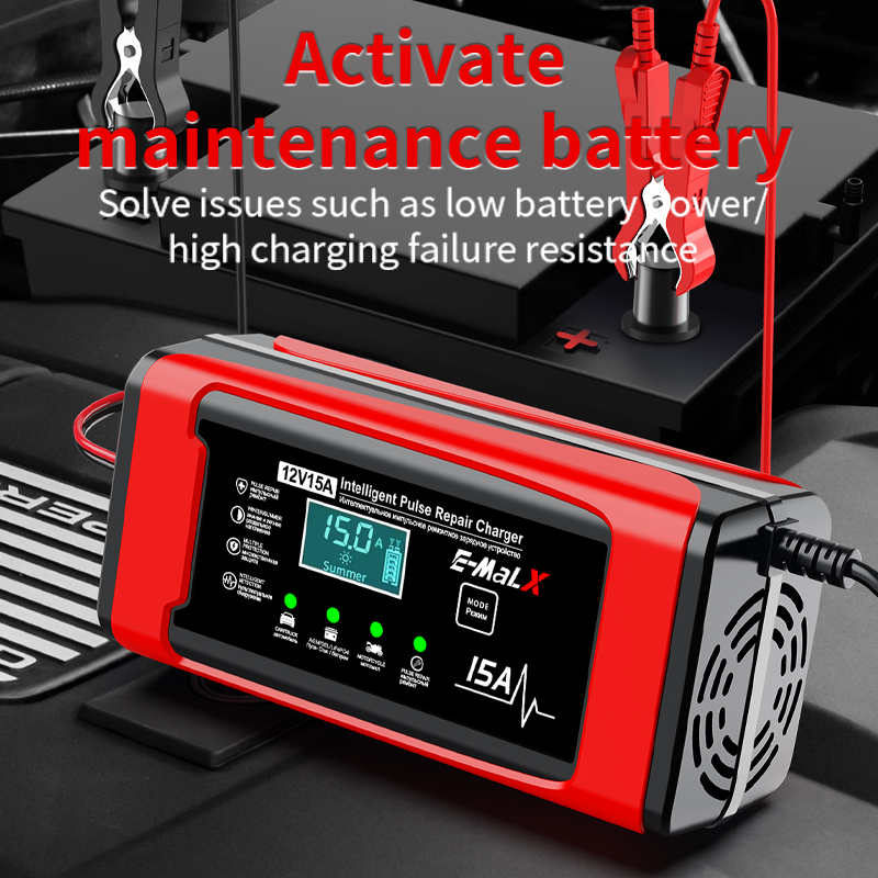 AB Fişi 12V 15A Akıllı Akü Şar - Lifepo4 Battery Charger Smart Automatic incelemesi ve fiyatı