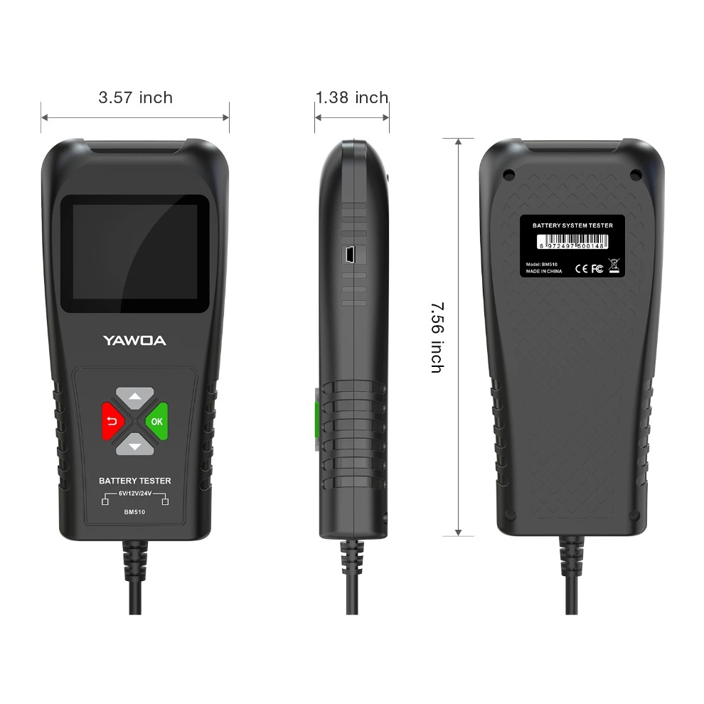 Araba Akü Test Cihazı Otomotiv - Car Battery Load Tester Digital Cranking incelemesi ve fiyatı