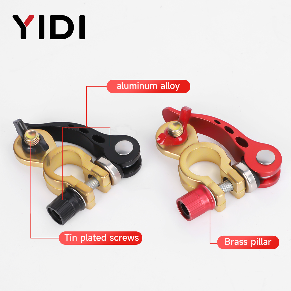 1 Çift Araba Akü Terminali Kon - Battery Terminal Clamps Quick Release Brass incelemesi ve fiyatı