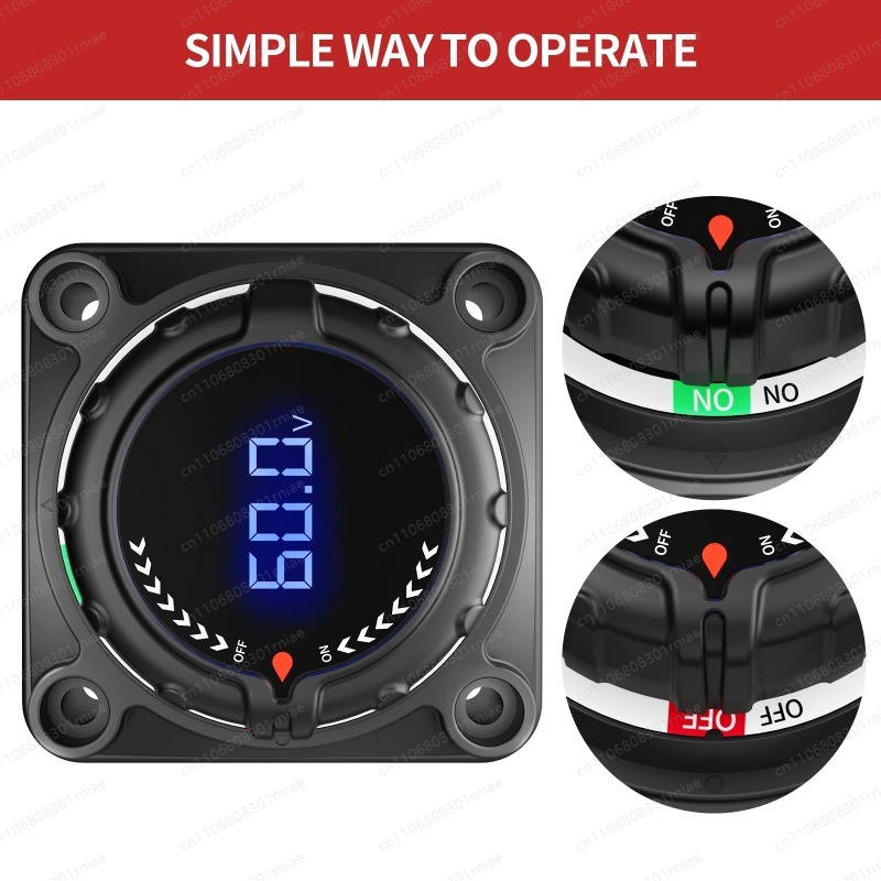 Araba ve kamyonlar için voltme - Battery Disconnect Switch Master Cut Off incelemesi ve fiyatı